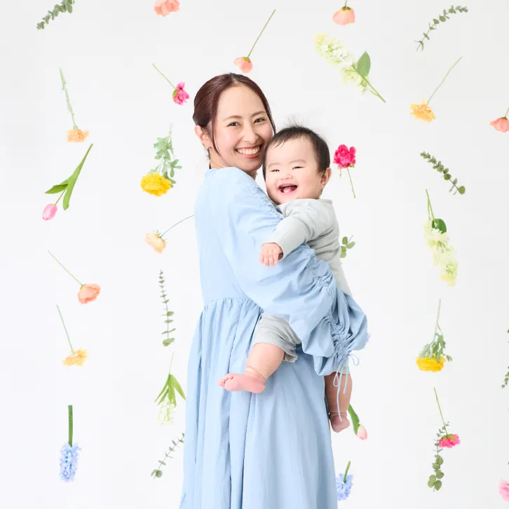 セルフ写真館での親子撮影イメージ